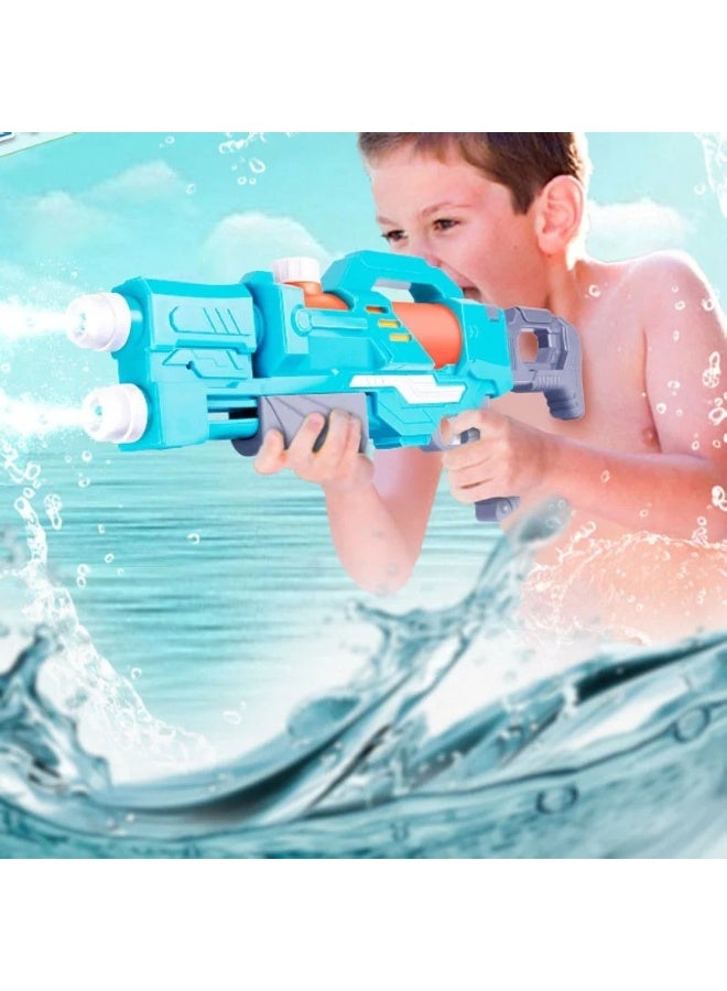 High Capacity Dual-Nozzle Water Gun for Kids - 530ml Squirt Blaster with 10M Long Range - Powerful Pump-Action Water Pistol for Swimming Pool, Beach & Summer Outdoor Games - Image 2